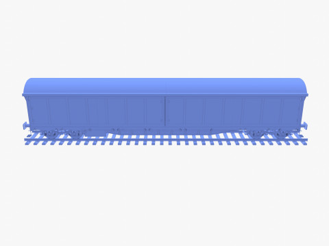CFR Boxcar Rail Car v1 Modelo 3D