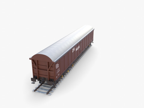 CFR Boxcar Rail Car v2 3D Модель