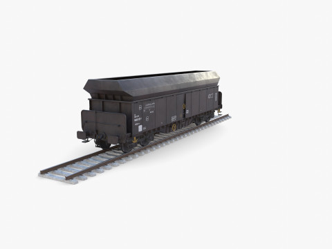 CFR Fals Self Discharger Rail Car v1 Modelo 3D