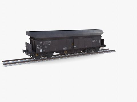 CFR Fals Self Discharger Rail Car v1 Modelo 3D