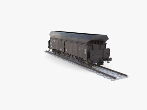 CFR Fals Self Discharger Rail Car v1 Modelo 3D