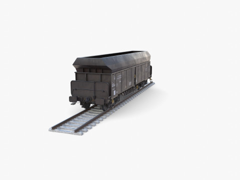 CFR Fals Self Discharger Rail Car v1 Modelo 3D