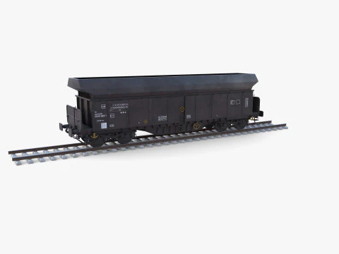 सीएफआर फाल्स सेल्फ डिस्चार्जर रेल कार v1 3D मॉडल