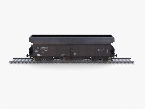 CFR Fals Self Discharger Rail Car v1 Modelo 3D