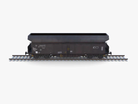 सीएफआर फाल्स सेल्फ डिस्चार्जर रेल कार v1 3D मॉडल