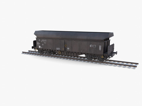 CFR Fals Self Discharger Rail Car v1 Modelo 3D