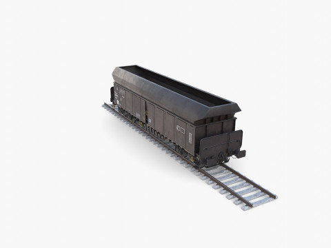 CFR Fals Self Discharger Rail Car v1 Modelo 3D