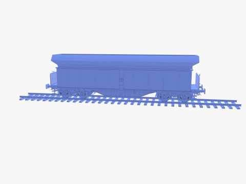 CFR Fals Self Discharger Rail Car v1 Modelo 3D