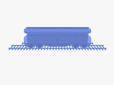 CFR Fals Self Discharger Rail Car v1 Modelo 3D