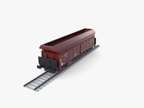 CFR Fals Self Discharger Rail Car v2 3D मॉडल