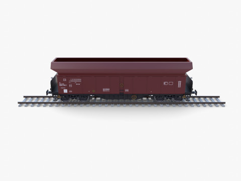 CFR Fals Self Discharger Rail Car v2 3D मॉडल