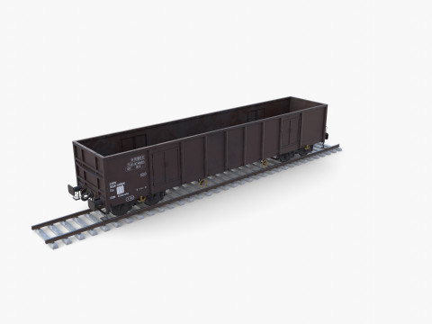 CFR Open Box Rail Car v1 3D मॉडल