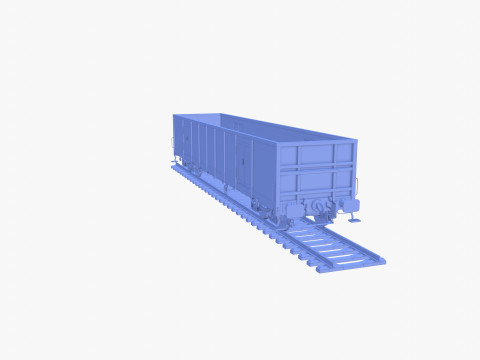 CFR Open Box Rail Car v1 3D मॉडल
