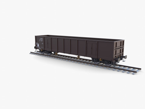 CFR Open Box Rail Car v2 3D Модель