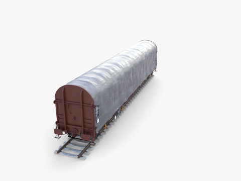 CFR Sliding Tarp Rail Car v1 Modelo 3D