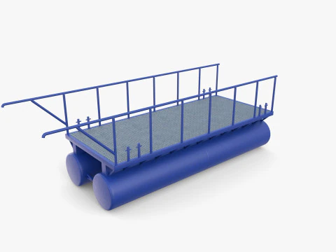 Pontoon V1 3D Model