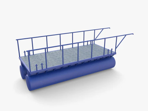 Pontoon V1 3D Model