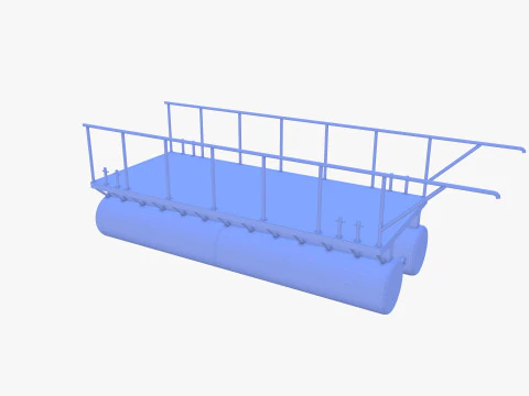 Pontoon V1 3D Model