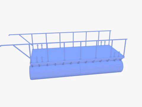 Pontoon V1 3D Model