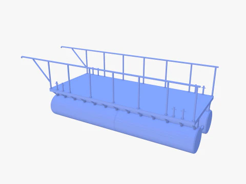 Pontoon V1 3D Model