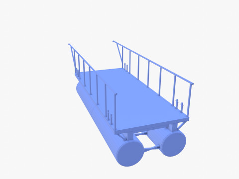 Pontoon V1 3D 模型