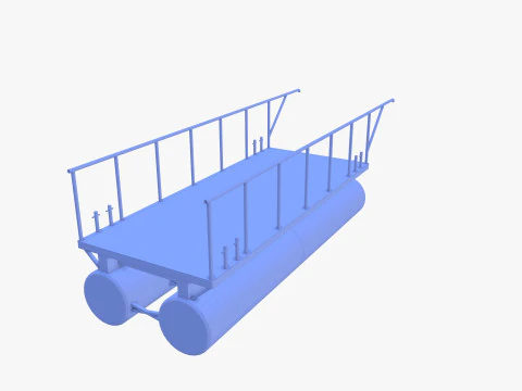 Pontoon V1 3D Model