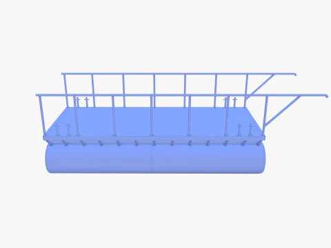 Pontoon V1 3D Model