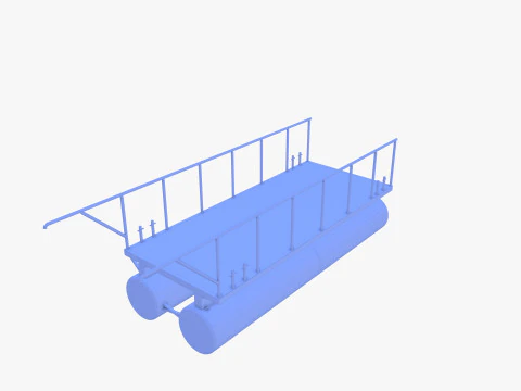 Pontoon V1 3D Model