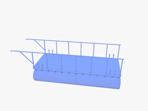 Pontoon V1 3D Model