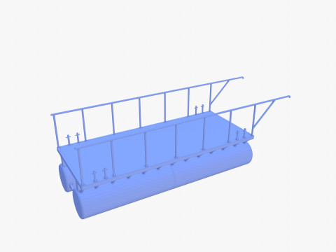Pontoon V1 3D 模型
