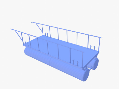 Pontoon V1 3D 模型