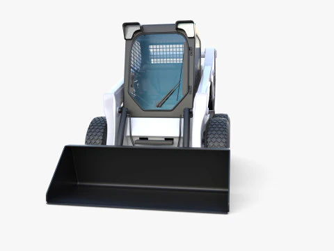 Minipala compatta V1 Modello 3D