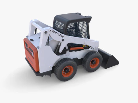 Minipala compatta V1 Modello 3D