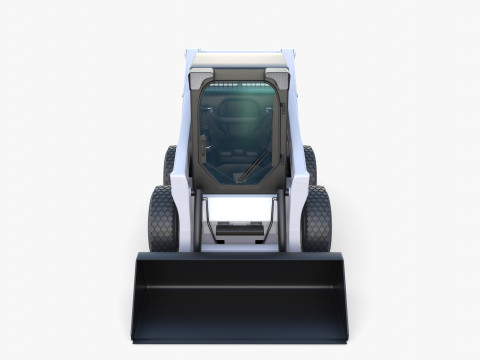 Skid steer loader V1 Model 3D