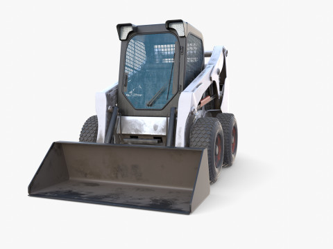 Skid steer loader V2 Model 3D