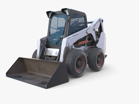 Skid steer loader V2 Model 3D
