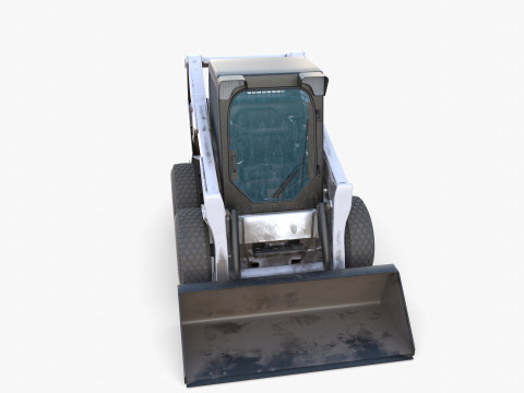 Skid steer loader V2 Model 3D