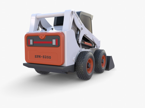 Skid steer loader V3 3D 모델