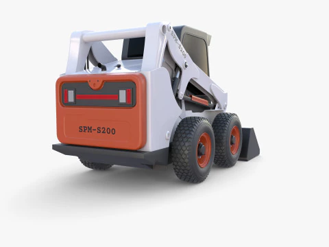 Minipala compatta V3 Modello 3D