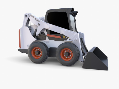 Skid steer loader V3 3D 모델