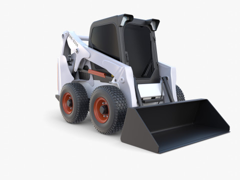 Skid steer loader V3 3D 모델