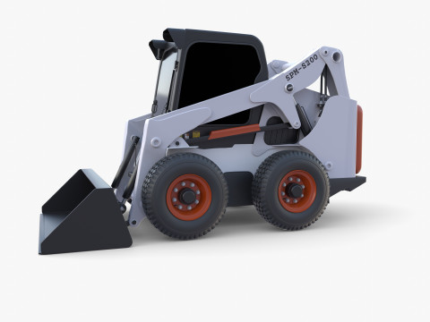 Skid steer loader V3 3D 모델
