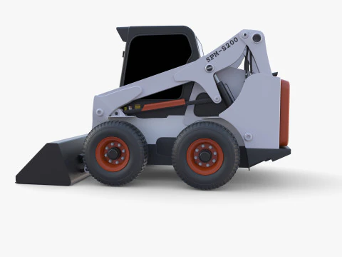 Minipala compatta V3 Modello 3D