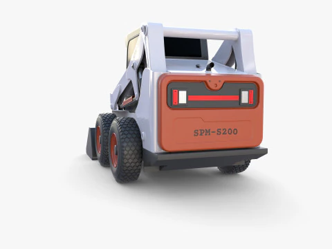 Minipala compatta V3 Modello 3D