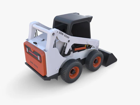 Minipala compatta V3 Modello 3D