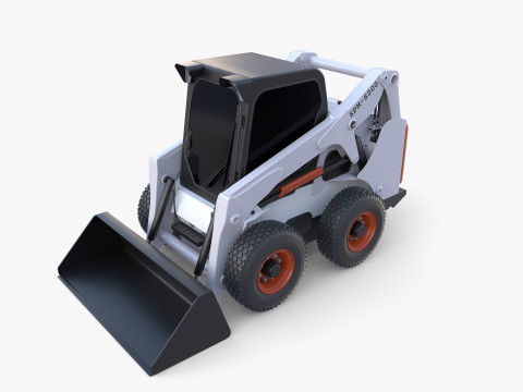 Skid steer loader V3 3D 모델