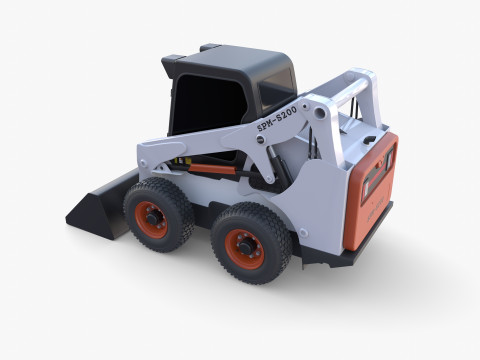 Skid steer loader V3 3D 모델