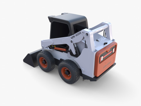 Skid steer loader V3 3D 모델