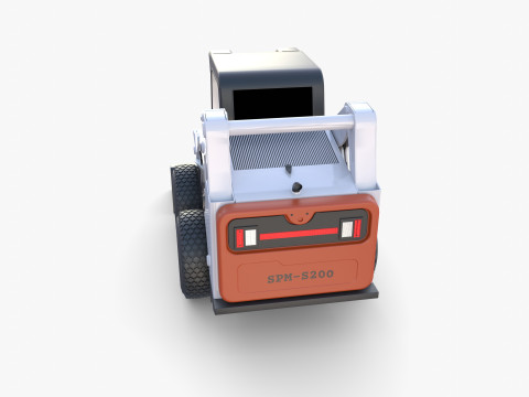 Skid steer loader V3 3D 모델