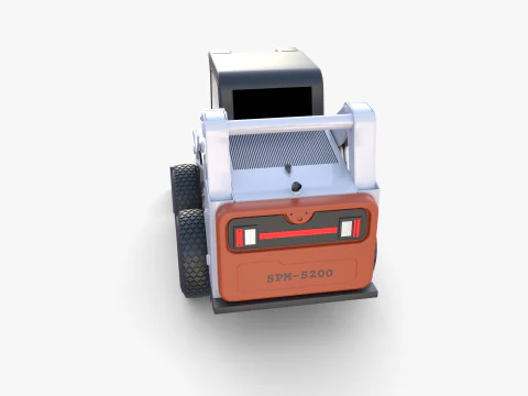 Minipala compatta V3 Modello 3D